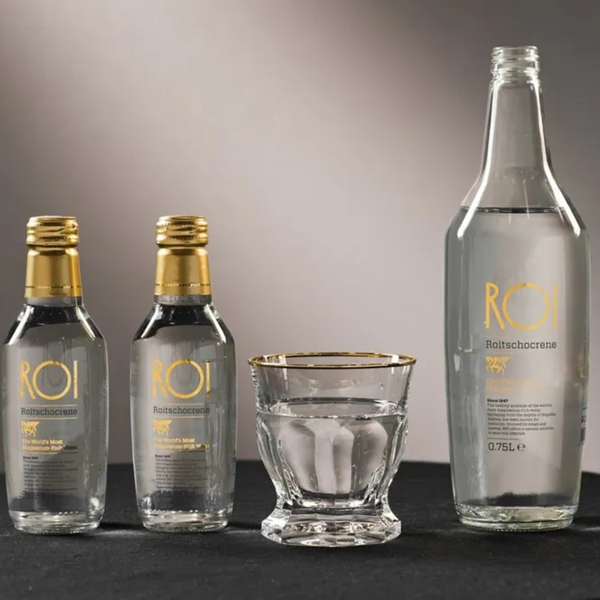 ROI luxury water an elegant sip
