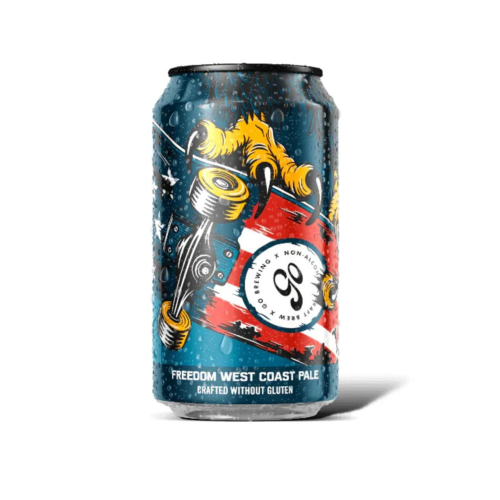 Go Brewing – Non-Alcoholic Beer Freedom West Coast Pale