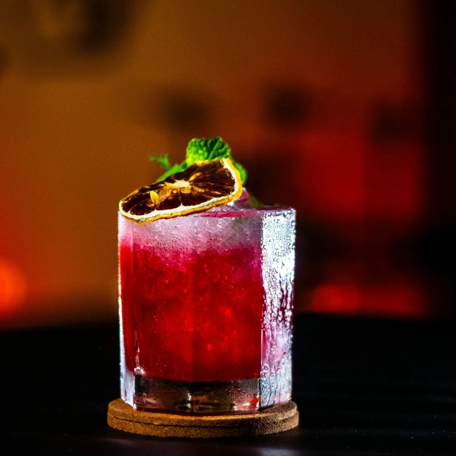 A zero proof cocktail  by Rienne