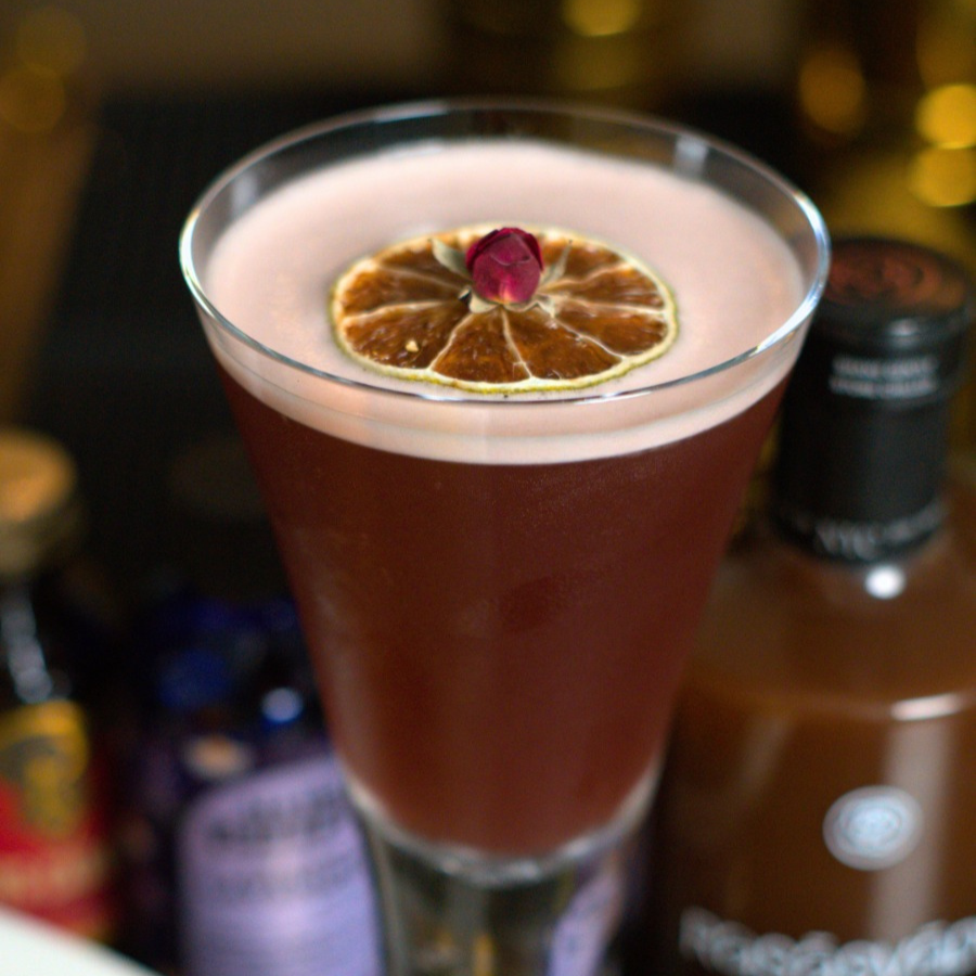 Rasāsvāda: Rose Bergamot - Tropical Rose Cocktail