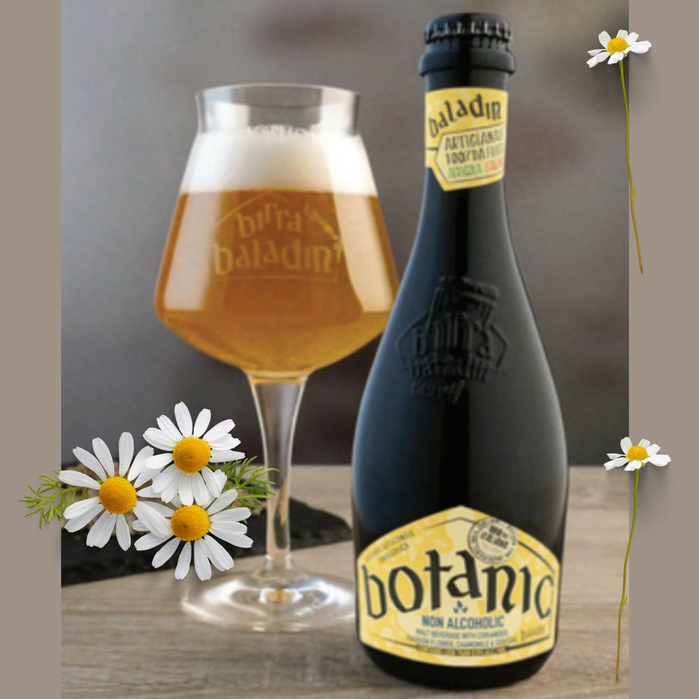 Baladin Artisanal Malt — non-alcoholic Italian botanical malt beverage, 4-pack
