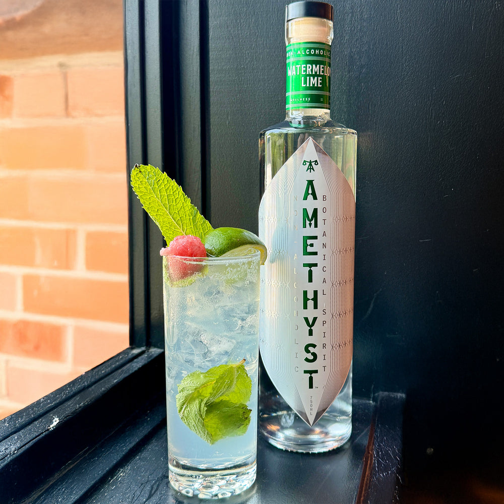 Amethyst Watermelon Lime — non-alcoholic botanical spirit