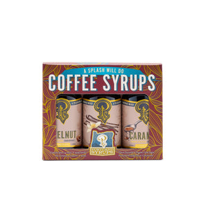 Portland Syrups - Coffee Syrup Gift Set – Vanilla, Hazelnut & Caramel - Nolo Miami