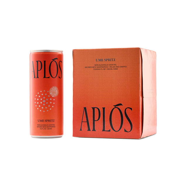 Aplós Ume Spritz – A Sparkling, Non-Alcoholic Cocktail Infused with Lion’s Mane - Nolo Miami