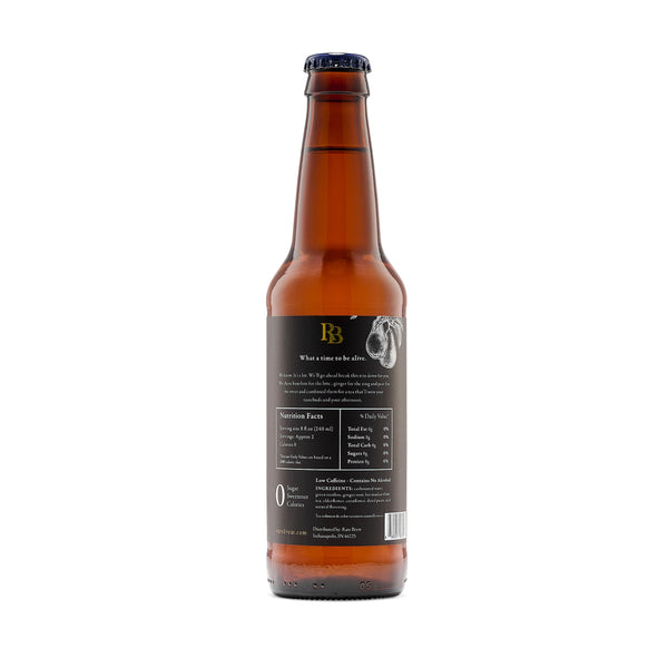 Rare Brew Bourbon Ginger Pear – Zero Proof Sparkling Tea - Nolo Miami
