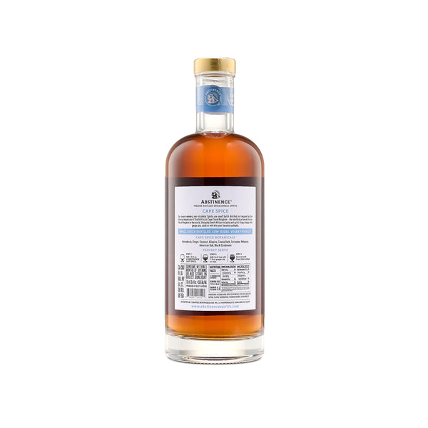 Abstinence Cape Spice – Non-Alcoholic Spiced Rum Alternative - Nolo Miami