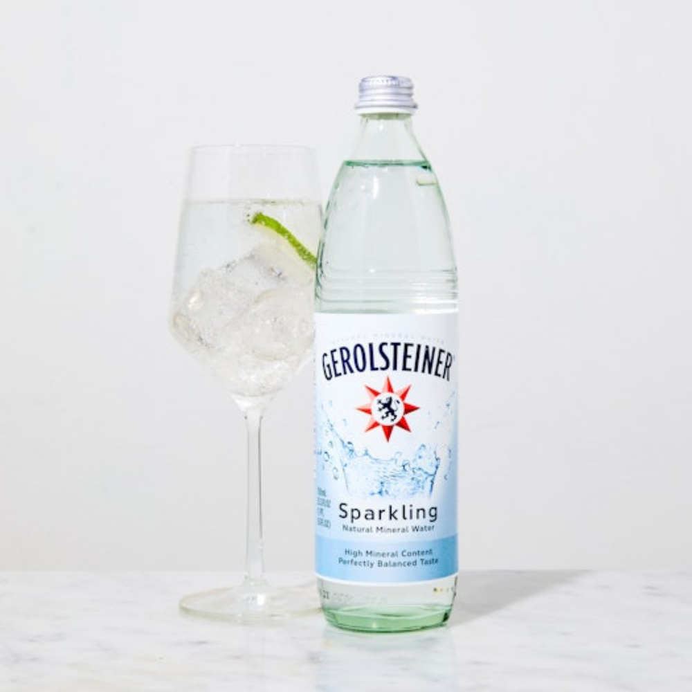 Gerolsteiner — natural sparkling mineral water from the German Eifel Mountains