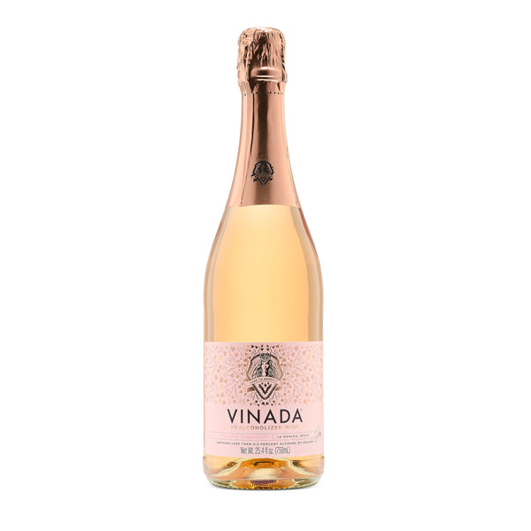 Rienne_VINADA Tinteling Tempranillo Rosé – Alcohol-Free Sparkling Rosé Wine 
