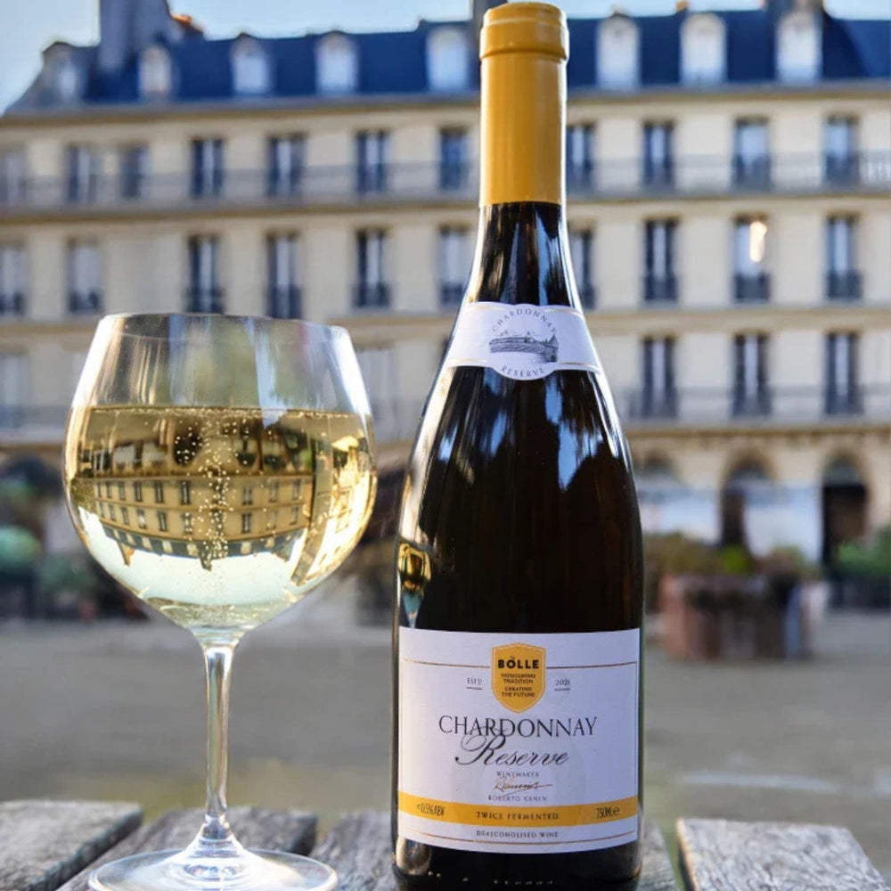 Bolle Reserve Chardonnay — non-alcoholic French Chardonnay from Burgundy