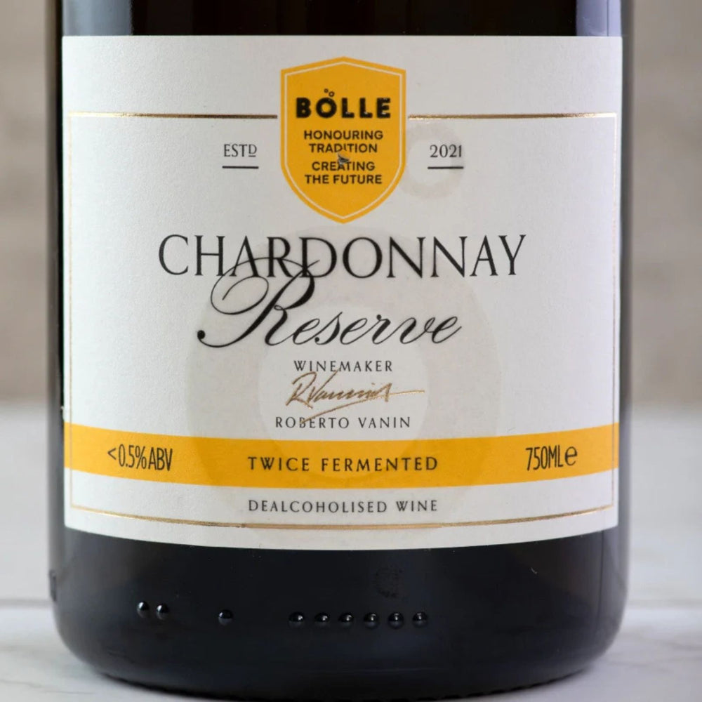 Bolle Reserve Chardonnay — non-alcoholic French Chardonnay from Burgundy