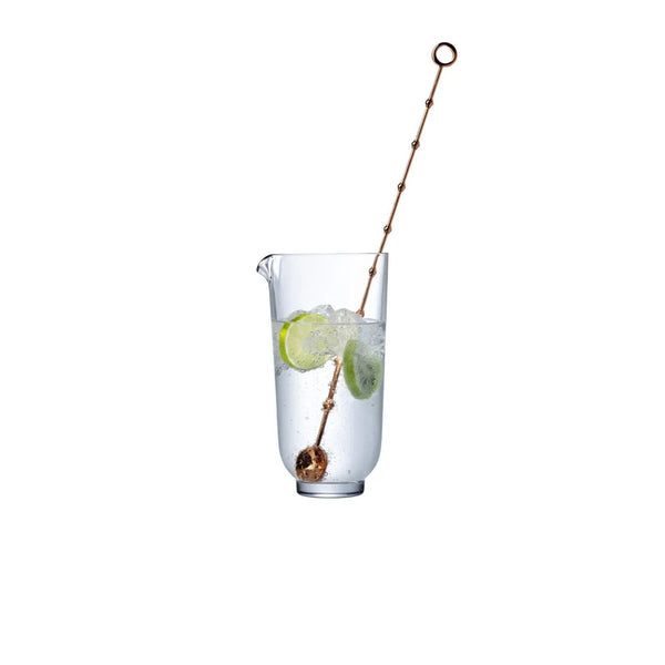 NUDE Hepburn Mixing Glass with Metal Stirrer