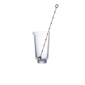 NUDE Hepburn Mixing Glass with Metal Stirrer
