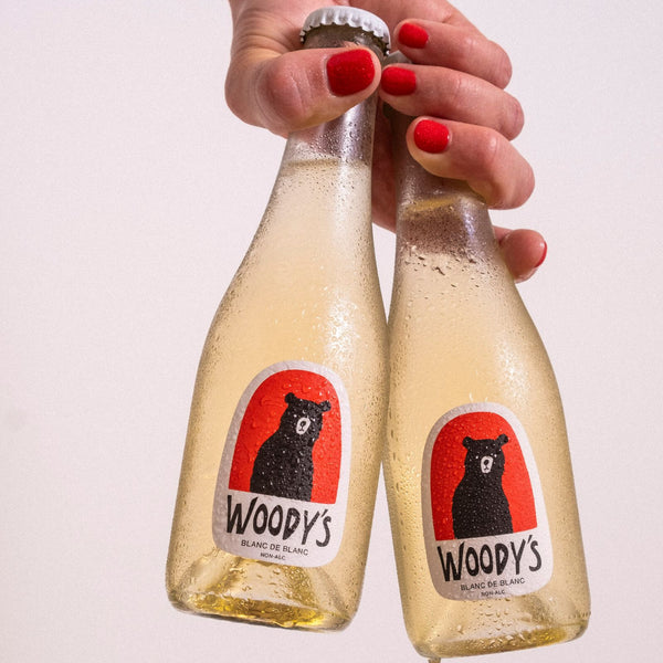 Woody's - Non-Alcoholic Sparkling Blanc de Blancs Wine | 187 mL
