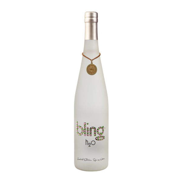 Bling H2O – Luxury Still Water in Swarovski-Crystal Bottle from the United States