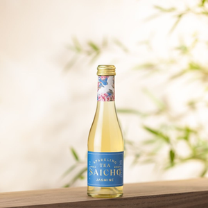 Saicho Sparkling Tea Jasmine — Soft & Fragrant | 200 ml Bottle