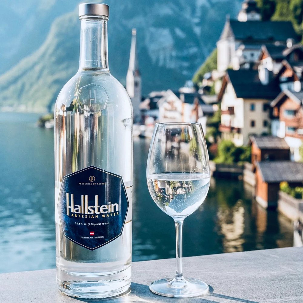 Hallstein Artesian Water — pristine still mineral water from the Austrian Alps