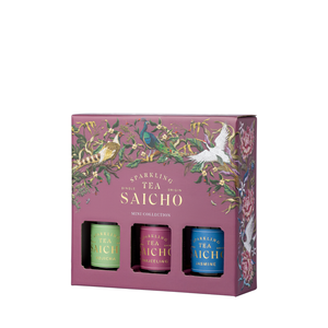 Saicho Sparkling Tea – Mini Collection Gift Set | Jasmine, Hojicha & Darjeeling