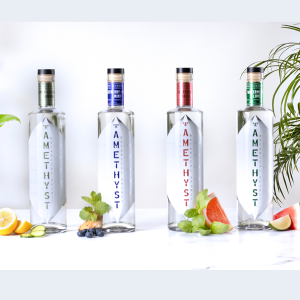 Amethyst – Non-Alcoholic Blueberry Ginger Mint