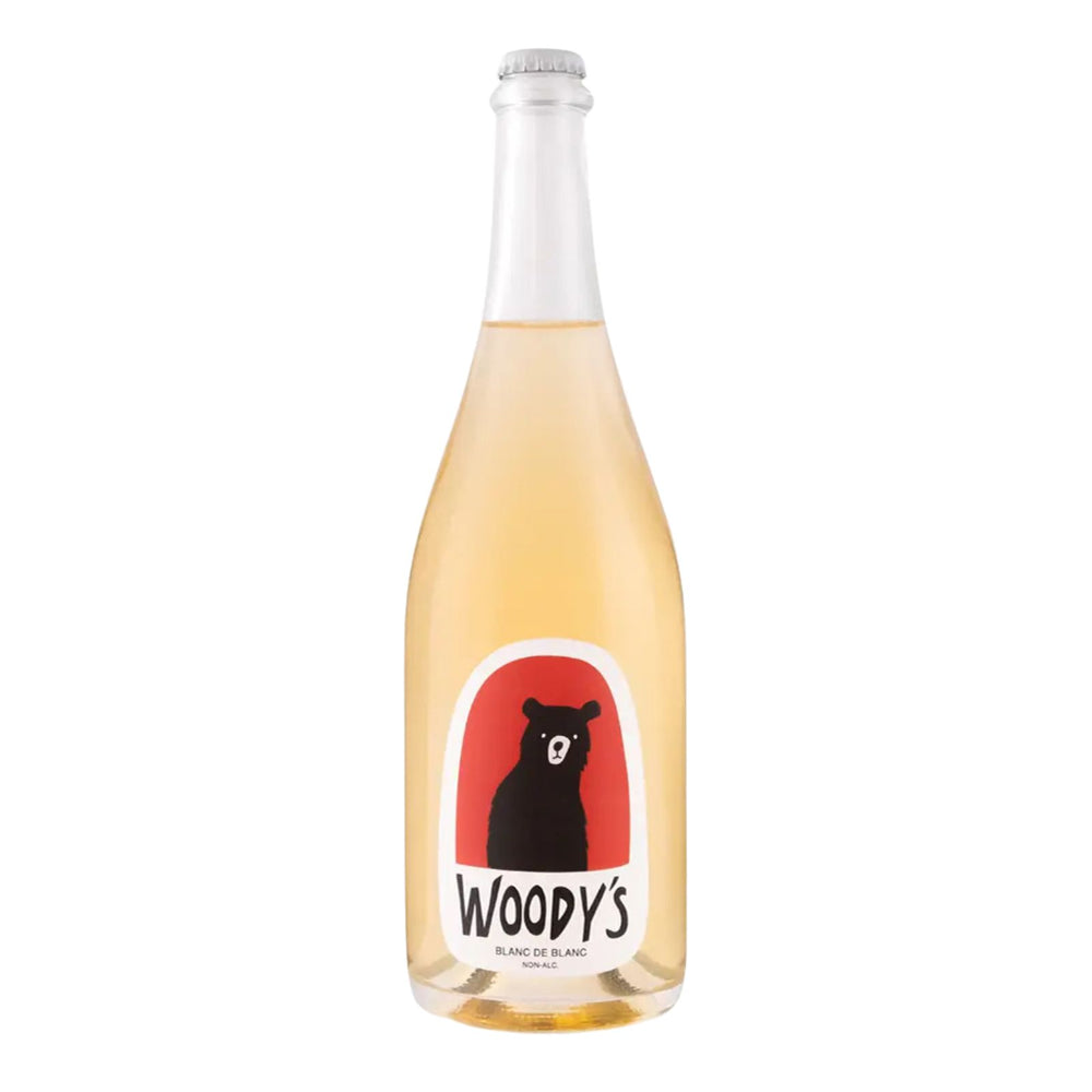 Woody's Blanc de Blancs — non-alcoholic American sparkling wine