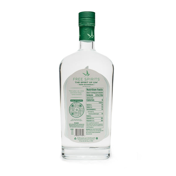 Free Spirits – Non-Alcoholic Gin - Nolo Miami